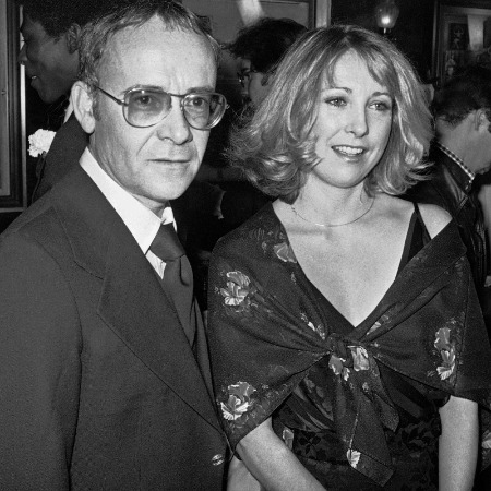 Terri Garr with her former romantic partner David Letterman. 